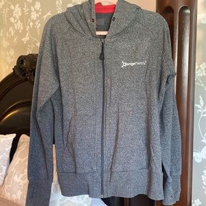 Orange theory zip up hoodie size xl